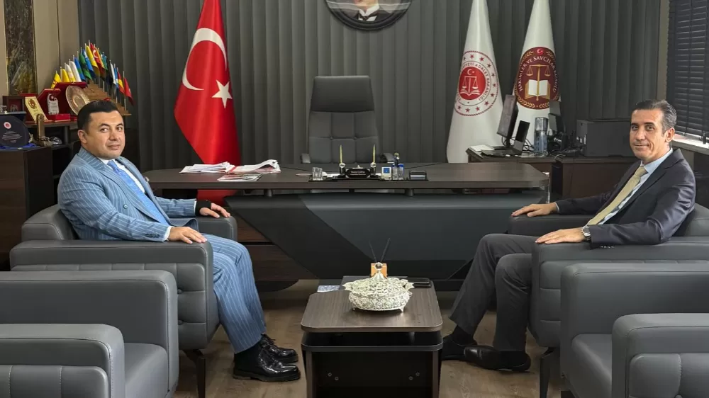  Kaymakam Topsakaloğlu ile Başsavcı Çatlı bir araya geldi