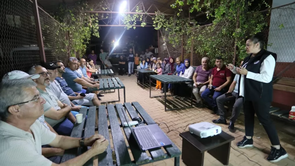 Kepez’de site sakinlerine afet farkındalık eğitimi