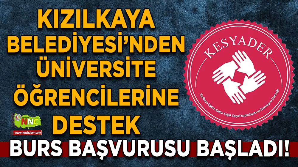 Kızılkaya Belediyesi’nden üniversite öğrencilerine destek