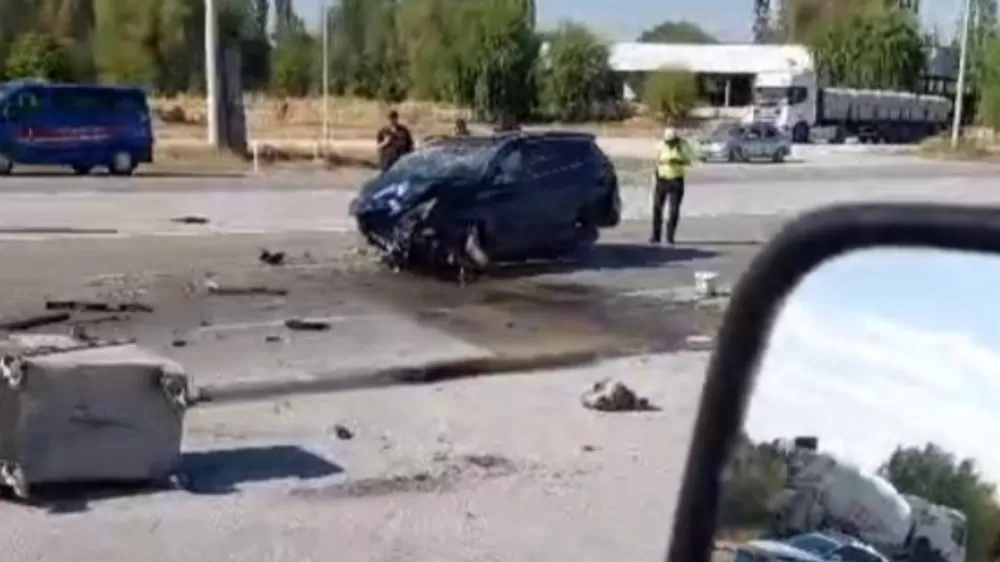  Konya Beyşehir'de Takla atan cipin sürücüsü hayatını kaybetti