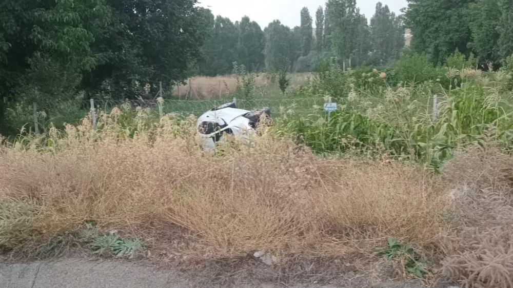 Konya'da trafik kazası! 2 kişi yaralandı