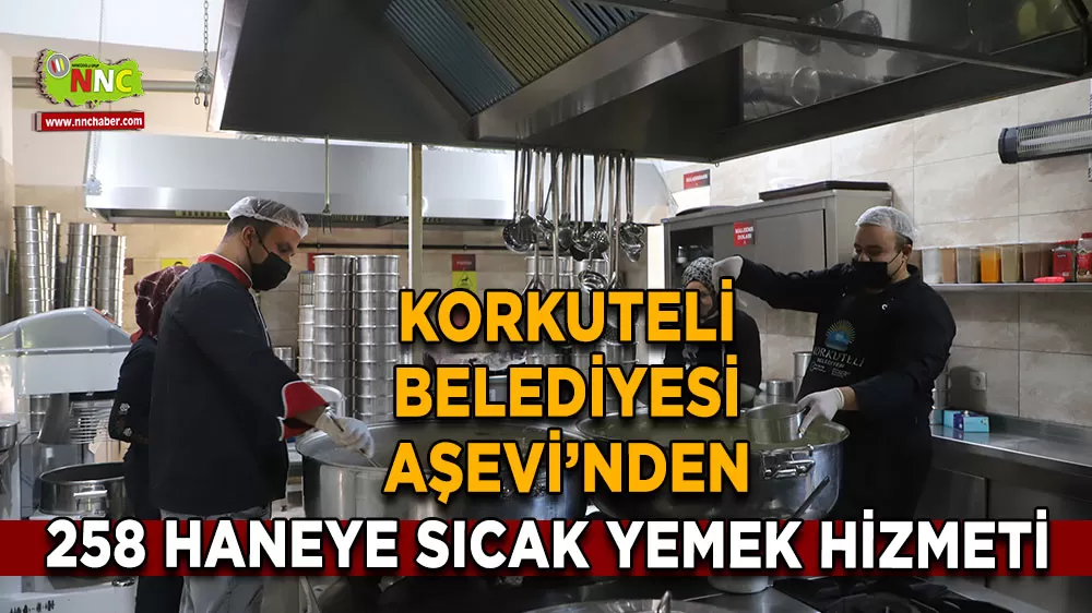 Korkuteli’de 258 haneye sıcak yemek! Saniye Başkan ihtiyaç sahiplerinin yanında