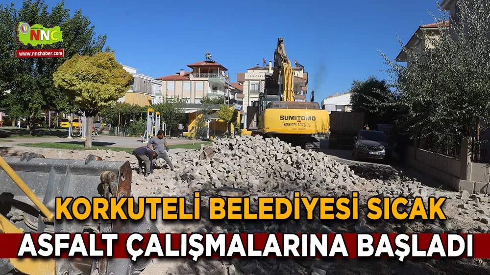 Korkuteli’nde yol konforu için büyük adım! Sıcak asfalt çalışmaları başladı