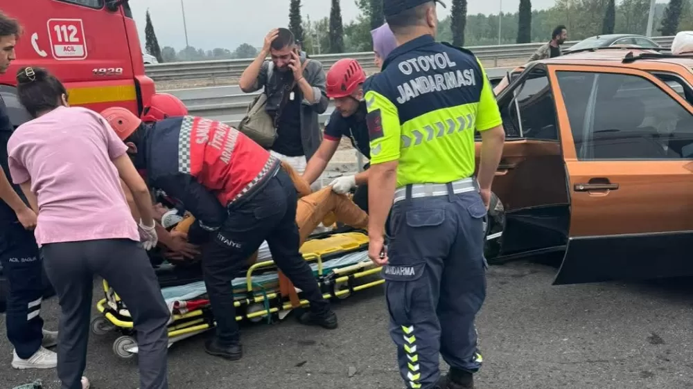 Kuzey Marmara Otoyolu'nda feci kaza! 2 kişi hayatını kaybetti 