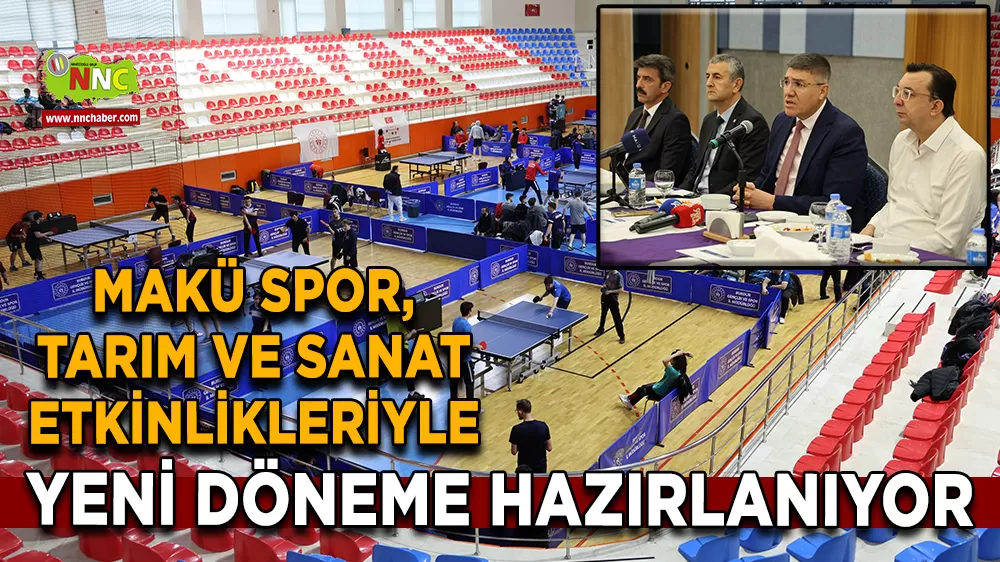 MAKÜ spor, tarım ve sanat etkinlikleriyle yeni döneme hazırlanıyor