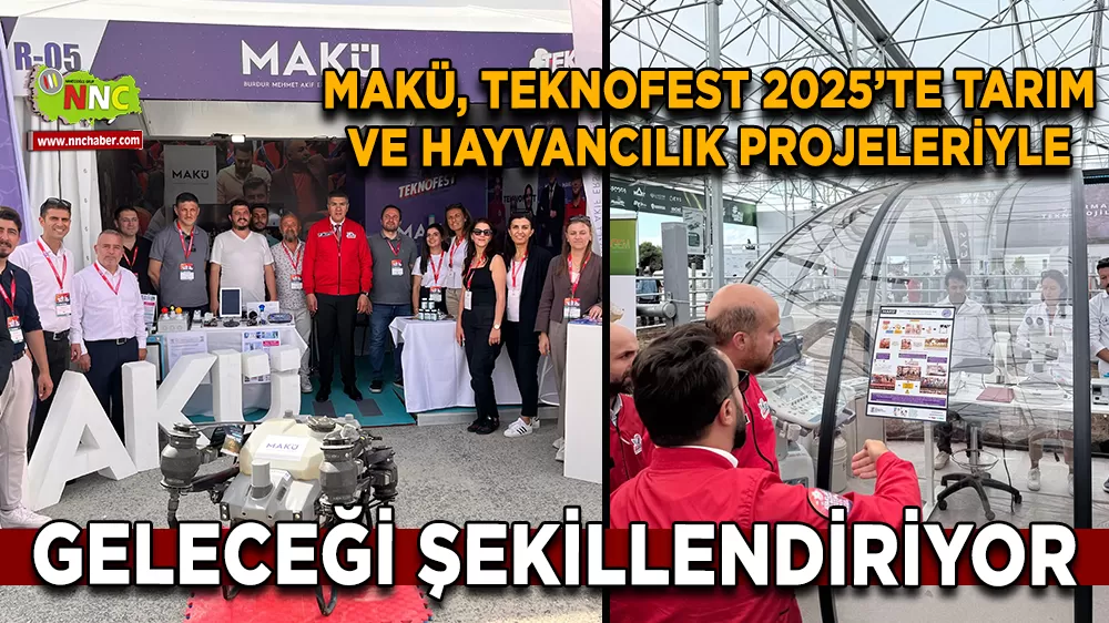 MAKÜ, TEKNOFEST 2025’te tarım ve hayvancılık projeleriyle geleceği şekillendiriyor