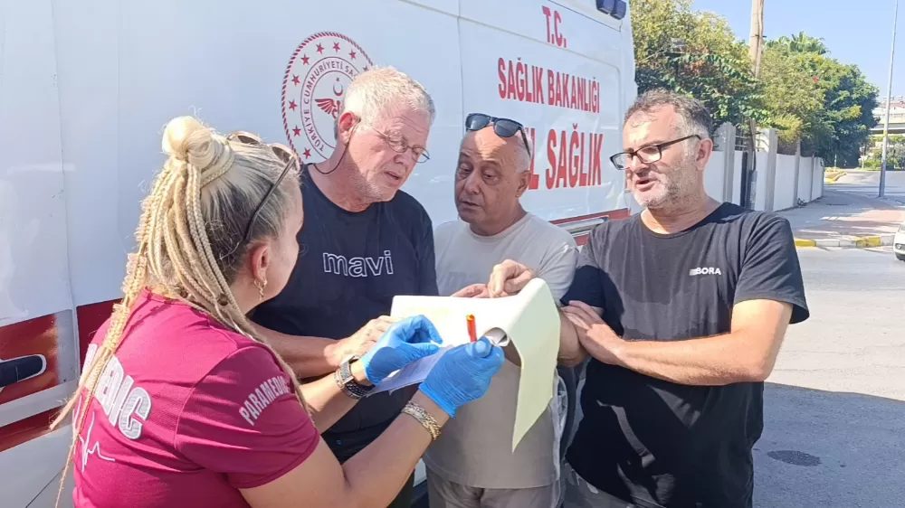 Manavgat’ta imza krizi! Belçikalı turist dakikalarca kaçtı, sonunda pes etti