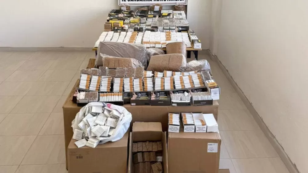 Mersin'de binlerce makaron ele geçirildi: 4 gözaltı