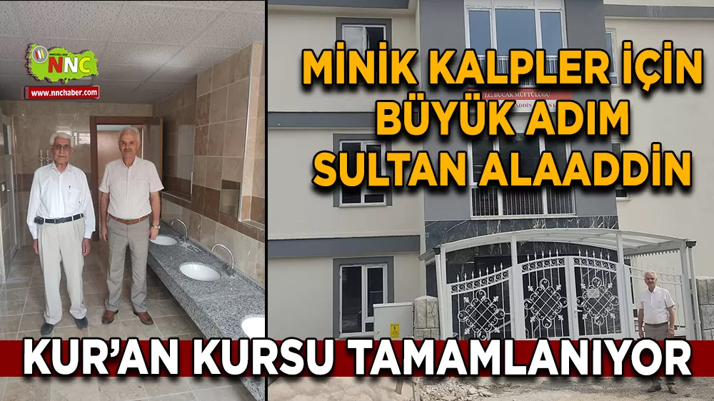 Minik kalpler için büyük adım Sultan Alaaddin Kur’an Kursu tamamlanıyor