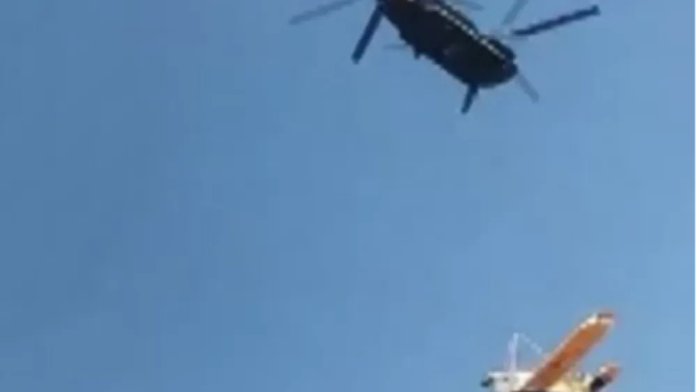 Muğla’da kaza kırıma uğrayan uçak askeri helikopter ile kaldırıldı