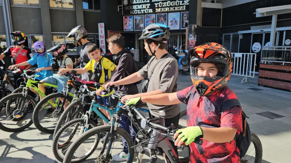 Nazilli’de pedallar bu kez 'Avrupa Hareketlilik Haftası'nda çevrildi