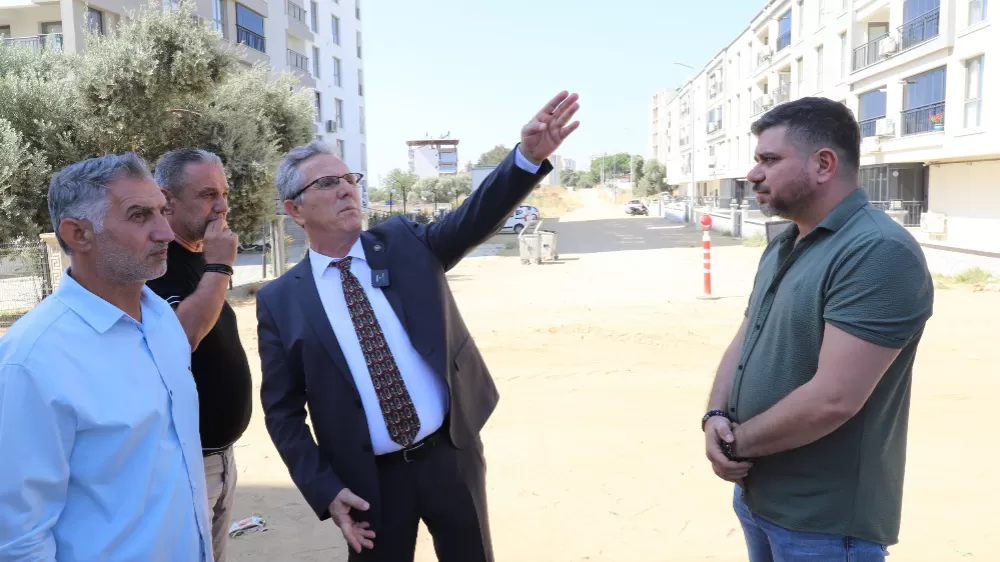 Nazilli Yıldıztepe’de yollar güzelleşiyor