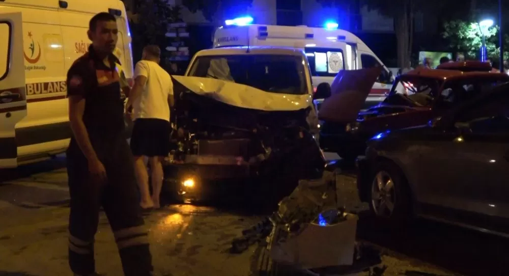 Burdur’da feci kaza 1 ölü 4 yaralı