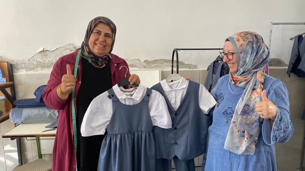 Okul üniforması ücreti derdini sona erdiren proje
