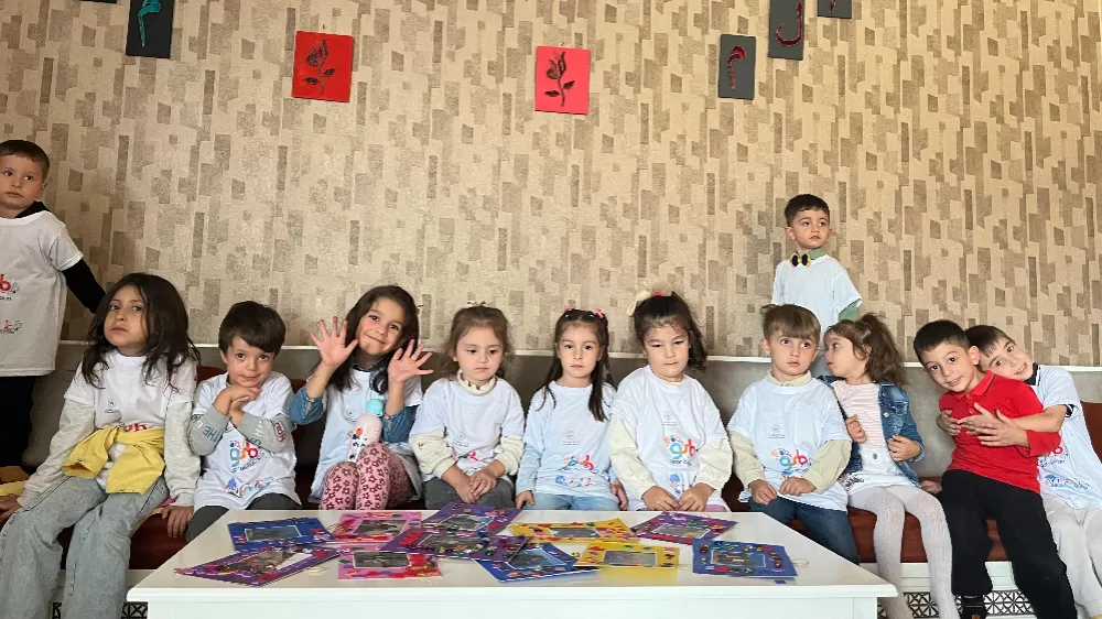 Patnos gençlik merkezinde çocuklar ve aileler aynı etkinlikte bir araya geldi