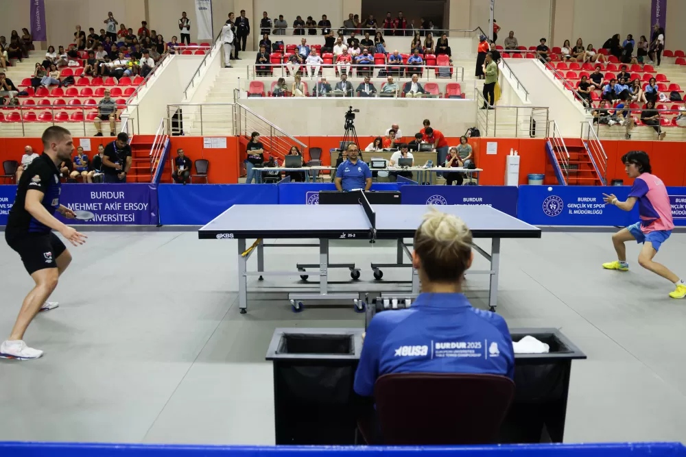 Avrupa Üniversitelerarası Masa Tenisi Şampiyonası sona erdi