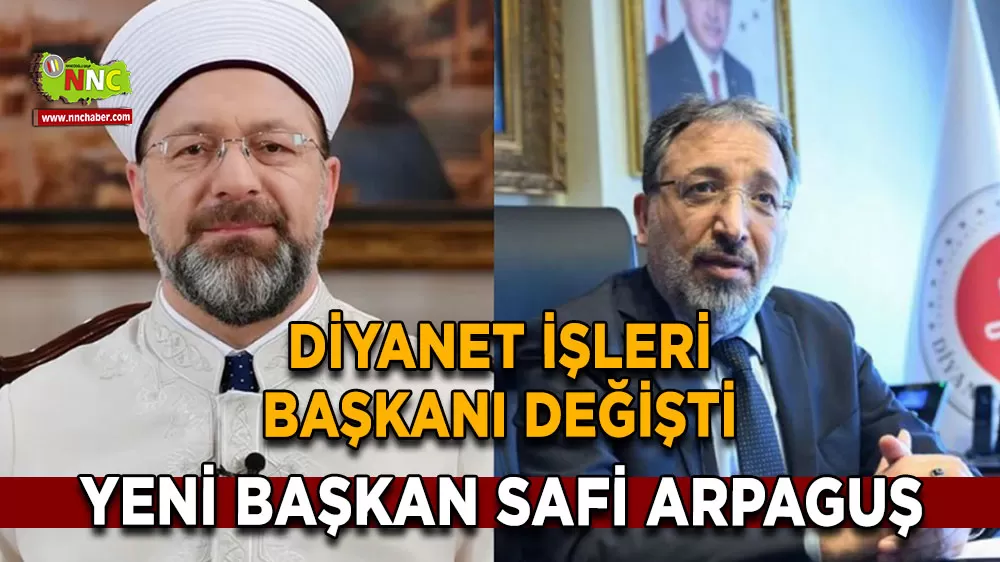 Safi Arpaguş Kimdir? Diyanet İşleri Başkanı Safi Arpaguş oldu