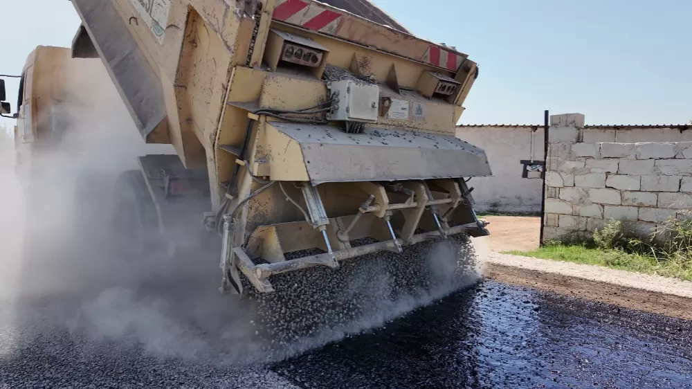 Suruç'ta 7 kilometrelik yol yenilendi
