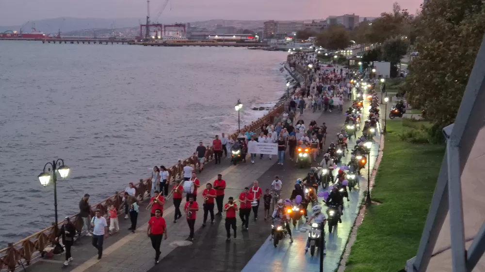 Tekirdağ’da "Halk Sağlığı Haftası" içi yürüyüş yapıldı