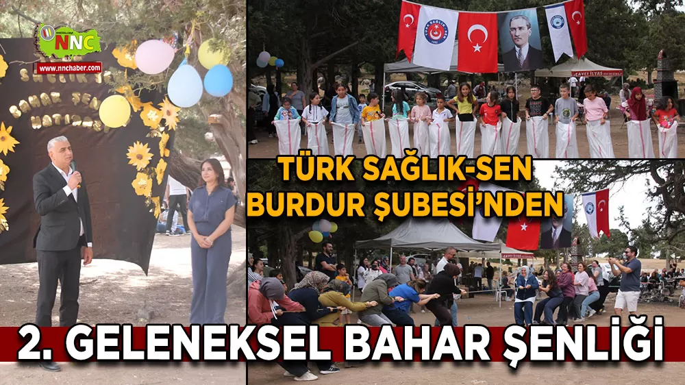 Türk Sağlık-Sen Burdur’dan yaylada renkli bahar şenliği
