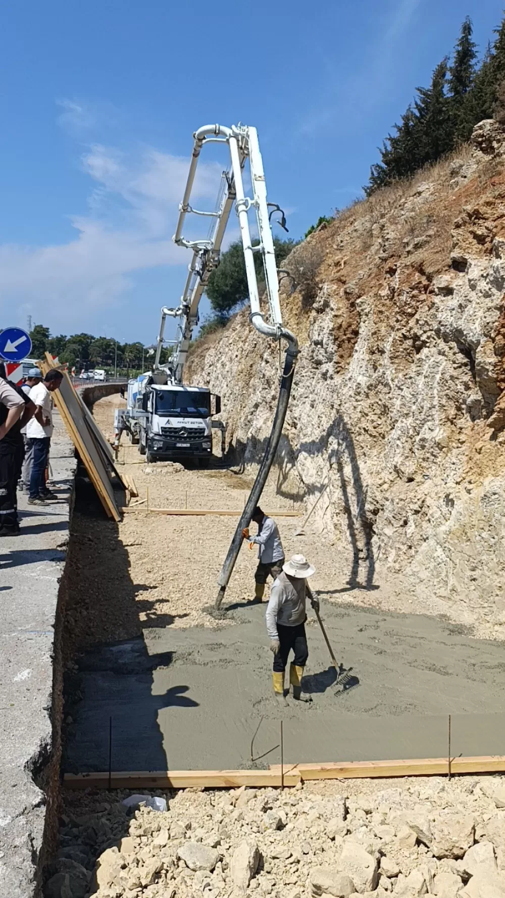 Manavgat çevre yolunda sel baskınları sona erecek