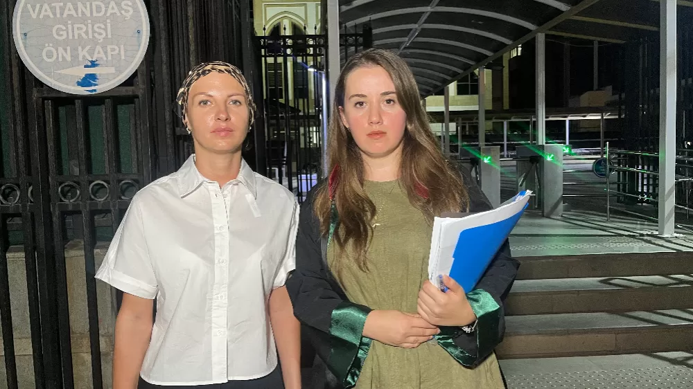 Ukrayna asıllı kadının "seni öldüreceğim" çığlığı mahkeme salonuna taşındı