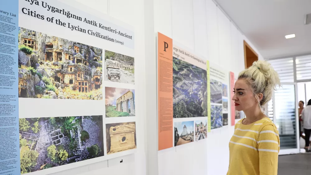 "UNESCO Dünya Miras Listesi’nde Antalya" fotoğraf sergisi açıldı