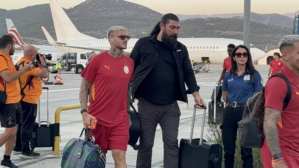 Galatasaray Futbol takımı , Alanyaspor maçı için Antalya Alanya 'da