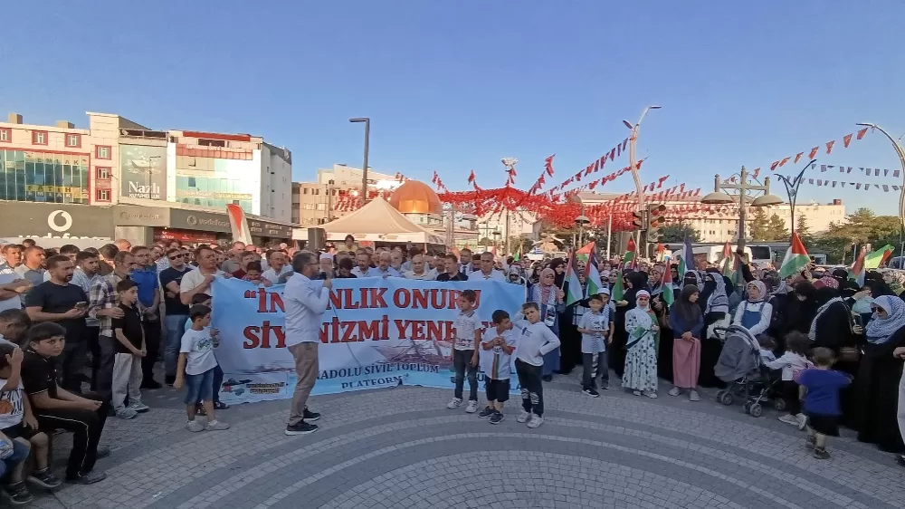 Van’daki STK’lardan Küresel Sumud Filosu’na destek