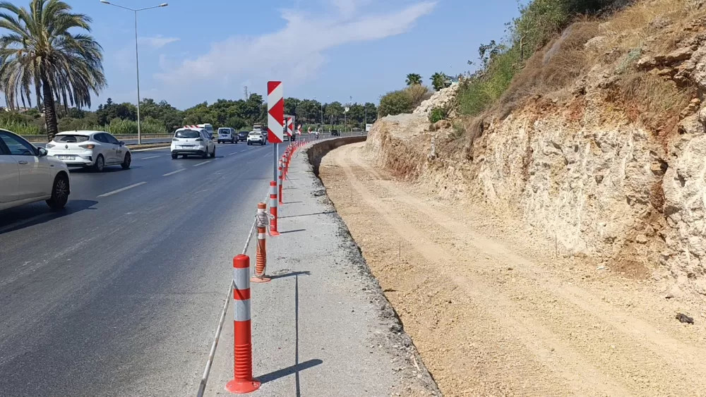 Manavgat çevre yolunda sel baskınları sona erecek