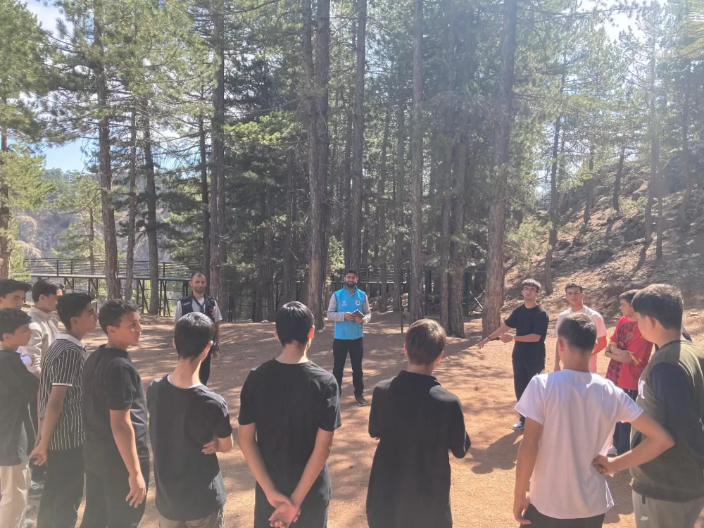 Konya Taşkent’te ÇEDES Erkek Öğrenci Kampı Düzenlendi