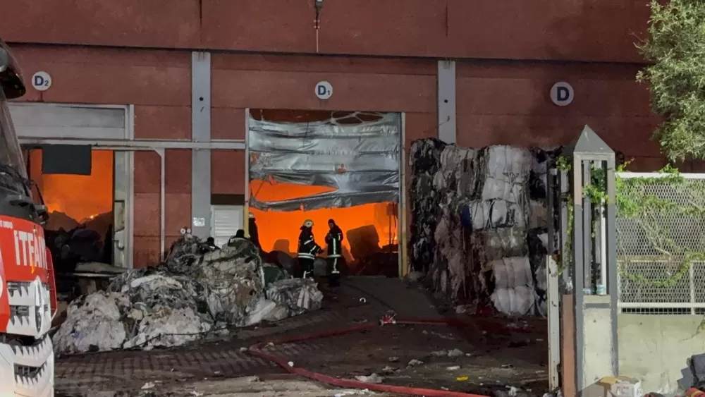 Kayseri'deki Fabrika yangınında 9 saat geride kaldı