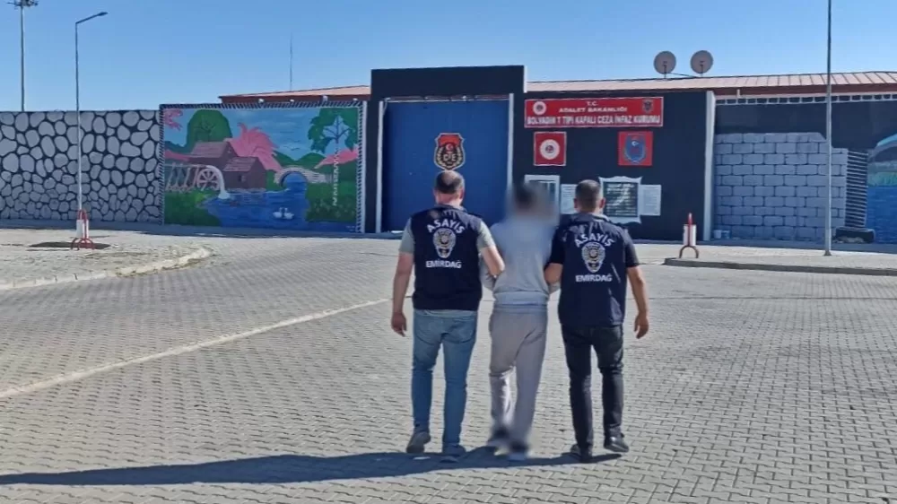 Yaklaşık 15 yıl hapis cezası ile aranan şahıs yakalandı