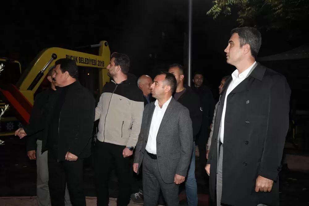 Kaymakam Kuruca'dan park incelemesi Yeni projeler yolda