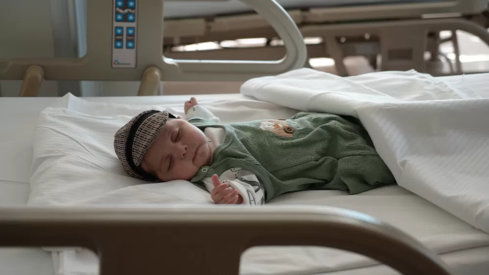 10 aylık Mahmoud'un Filistin'den Antalya'ya zorlu karaciğer nakil yolculuğunda mutlu son