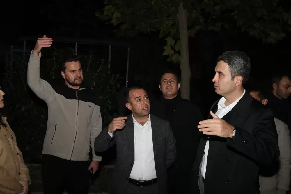 Kaymakam Kuruca'dan park incelemesi Yeni projeler yolda