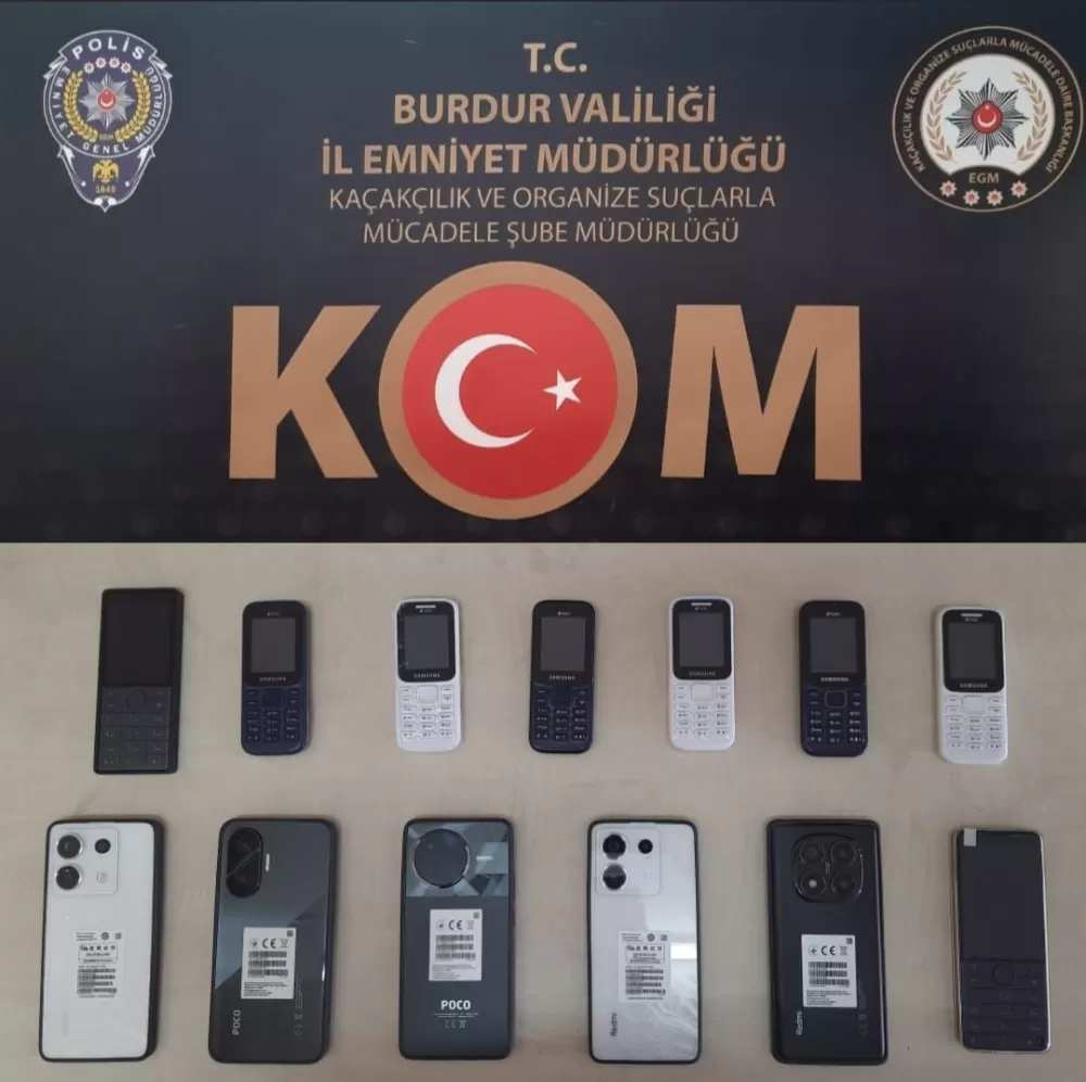 Burdur’da bir ayda yüz binlerce kaçak ürün ele geçirildi