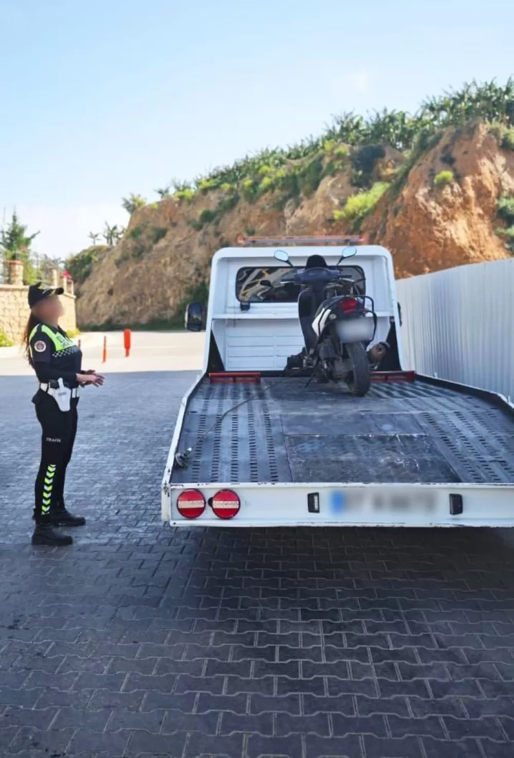 Antalya'da jandarmadan şok motosiklet denetimi