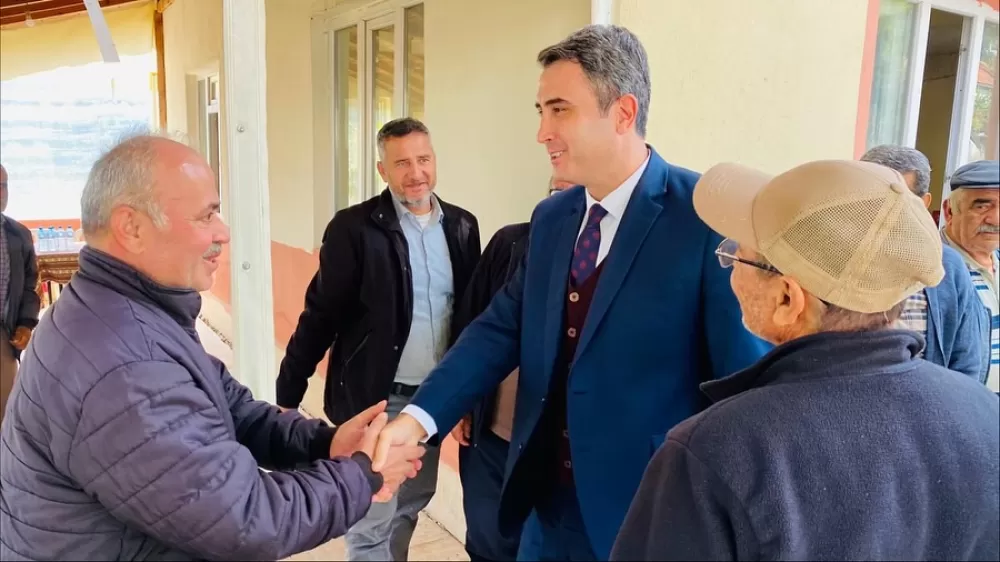 Kaymakam Can Kazım Kuruca Taşyayla Köyü'nde! Muhtar Süleyman Belenkuyu’ya iadei ziyaret