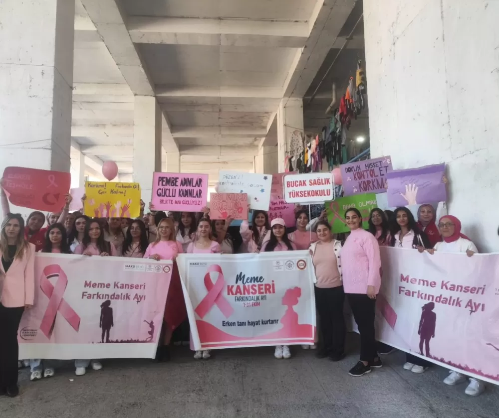 Bucak’ta Meme Kanseri Farkındalık Haftası etkinliği