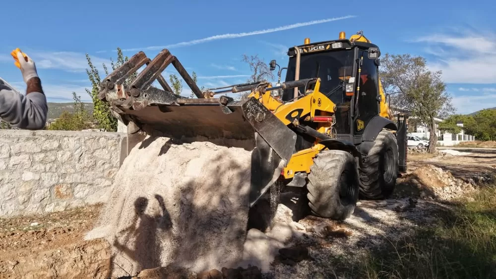 Bucak'ta imara yeni açılmıştı! Altyapı çalışması başladı