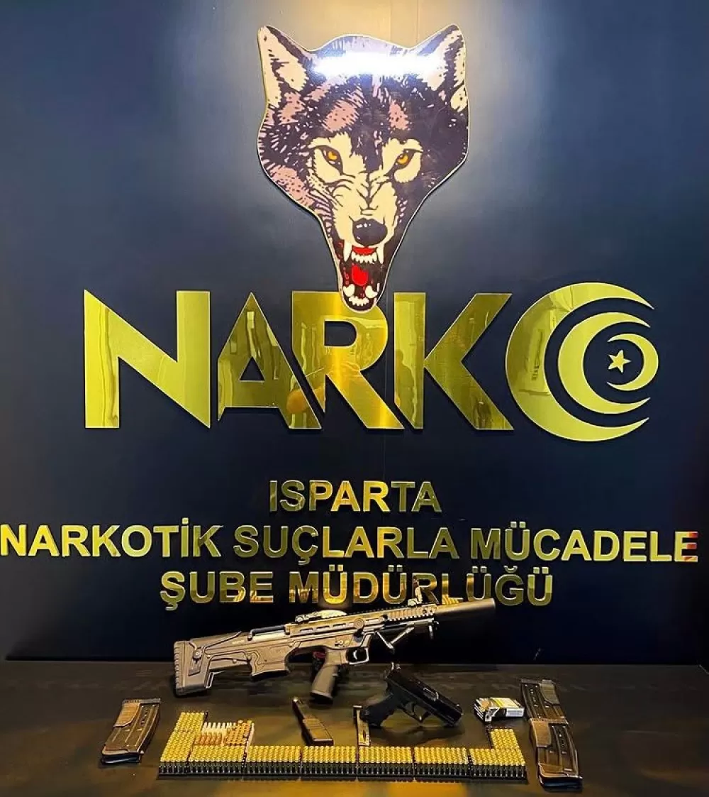 Isparta'da uyuşturucu operasyonu: 1 gözaltı