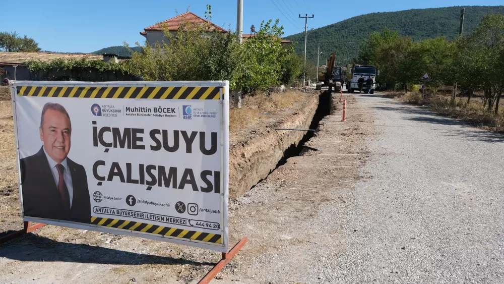 ASAT'tan kırsal mahallelere kesintisiz içme suyu yatırımı