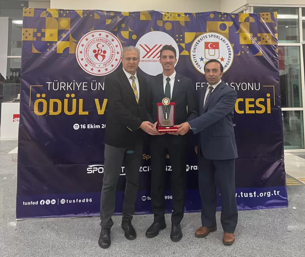 MAKÜ'ye uluslararası arenada dikkat çeken ödül geldi