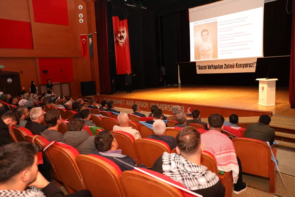 MAKÜ’de 7 Ekim 2023’ün ikinci yıl dönümünde “İsrail Sorunu” konuşuldu