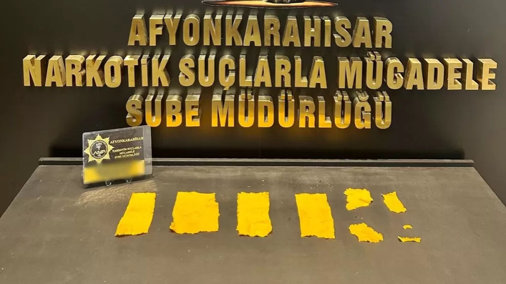 Afyonkarahisar'da uyuşturucu ile yakalanan 4 kişi tutuklandı