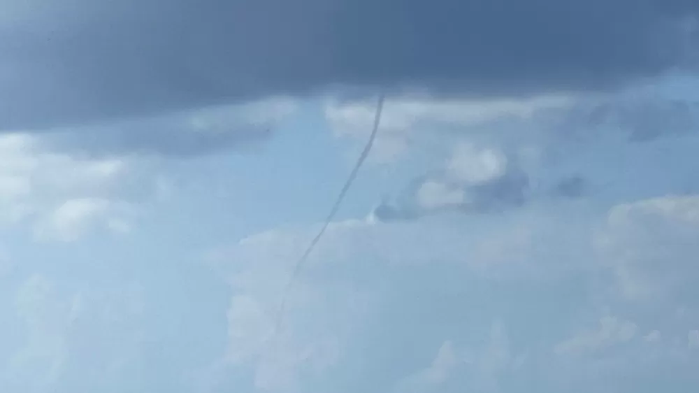 Alanya açıklarında hortum