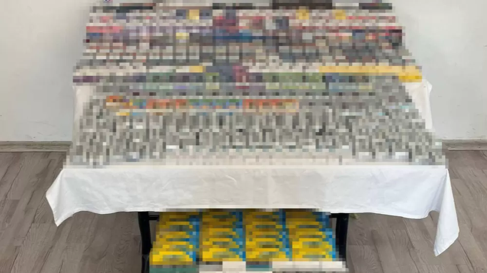 Antalya'da kaçak sigara operasyonu