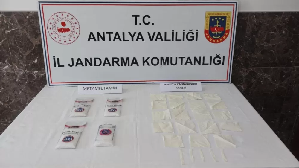 Antalya'da uyuşturucu operasyonu 