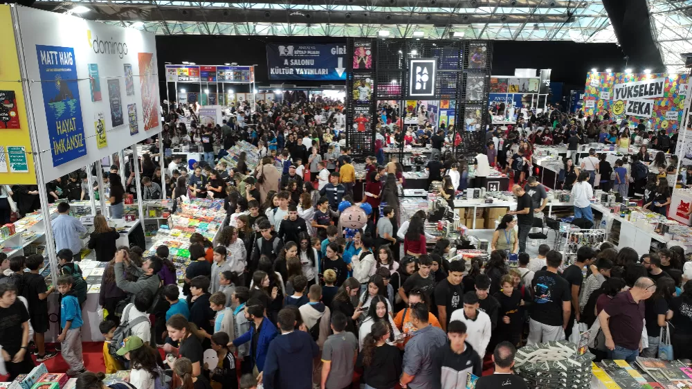 Antalya Kitap Fuarı’nı 1 milyon 103 bin kişi ziyaret etti